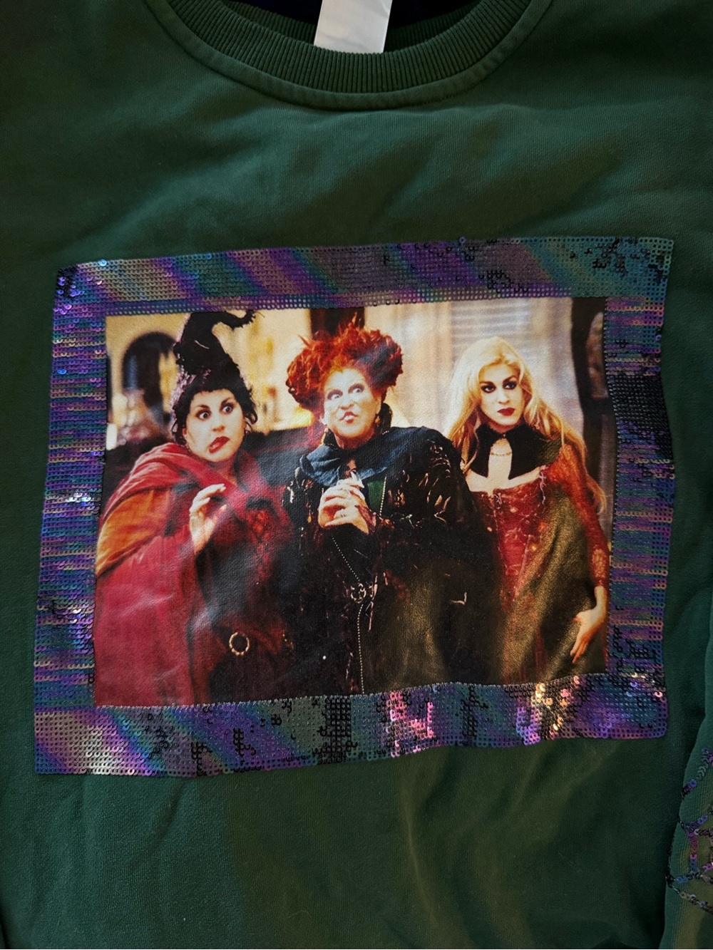 Queen of sparkles OG Hocus Pocus sweatshirt! QOS - Picture 4 of 6